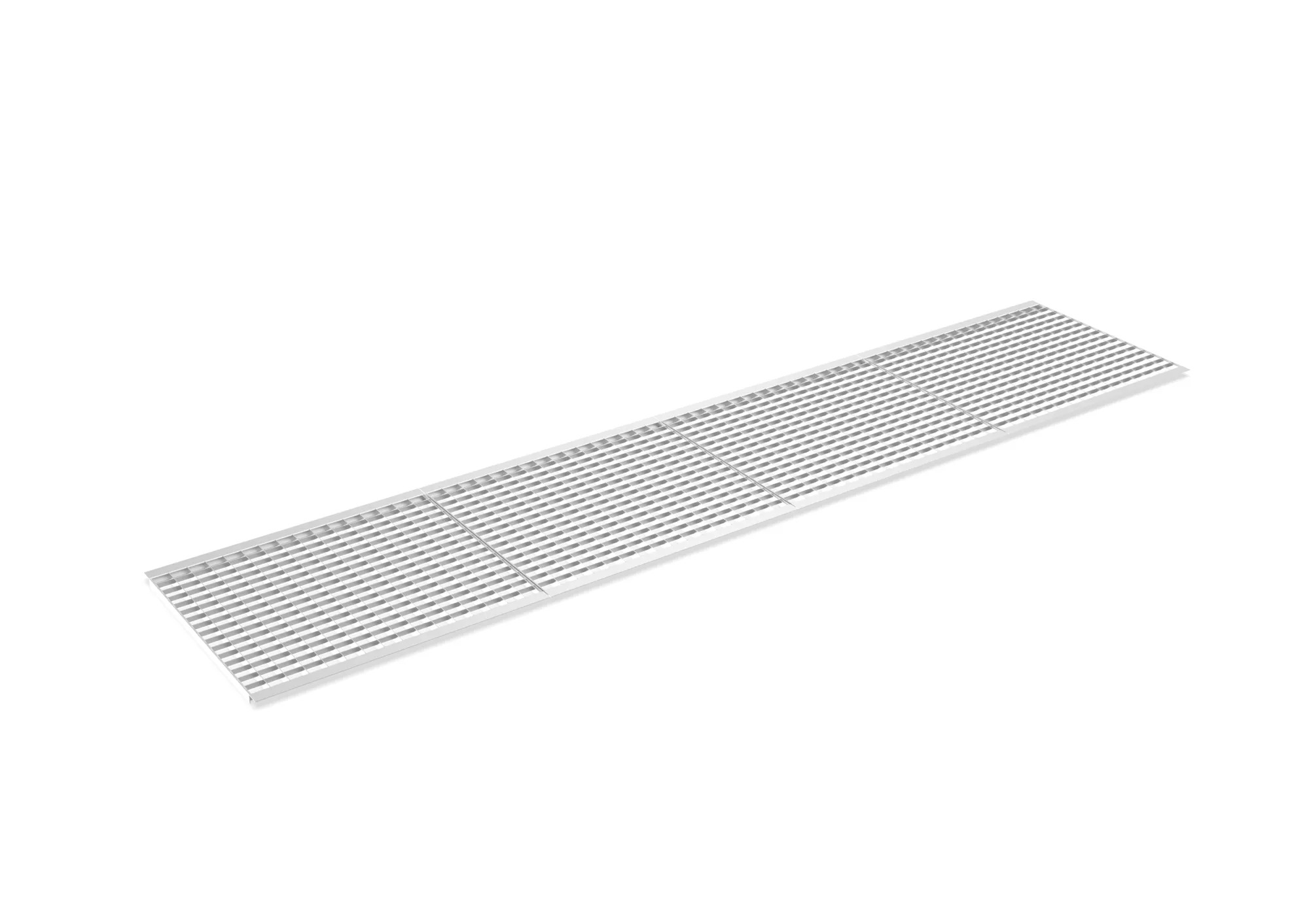 Mesh deck panel, support rod 30/2 3600x800 mm multipal