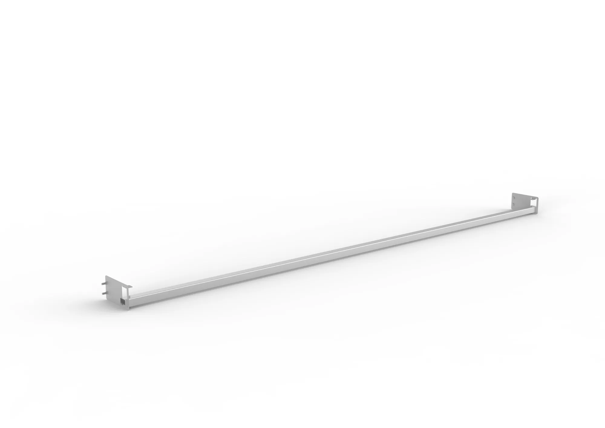 MULTIPAL S push-trough back stop light 3300 Pallet Overhang 75 Clear Distance 100 galv