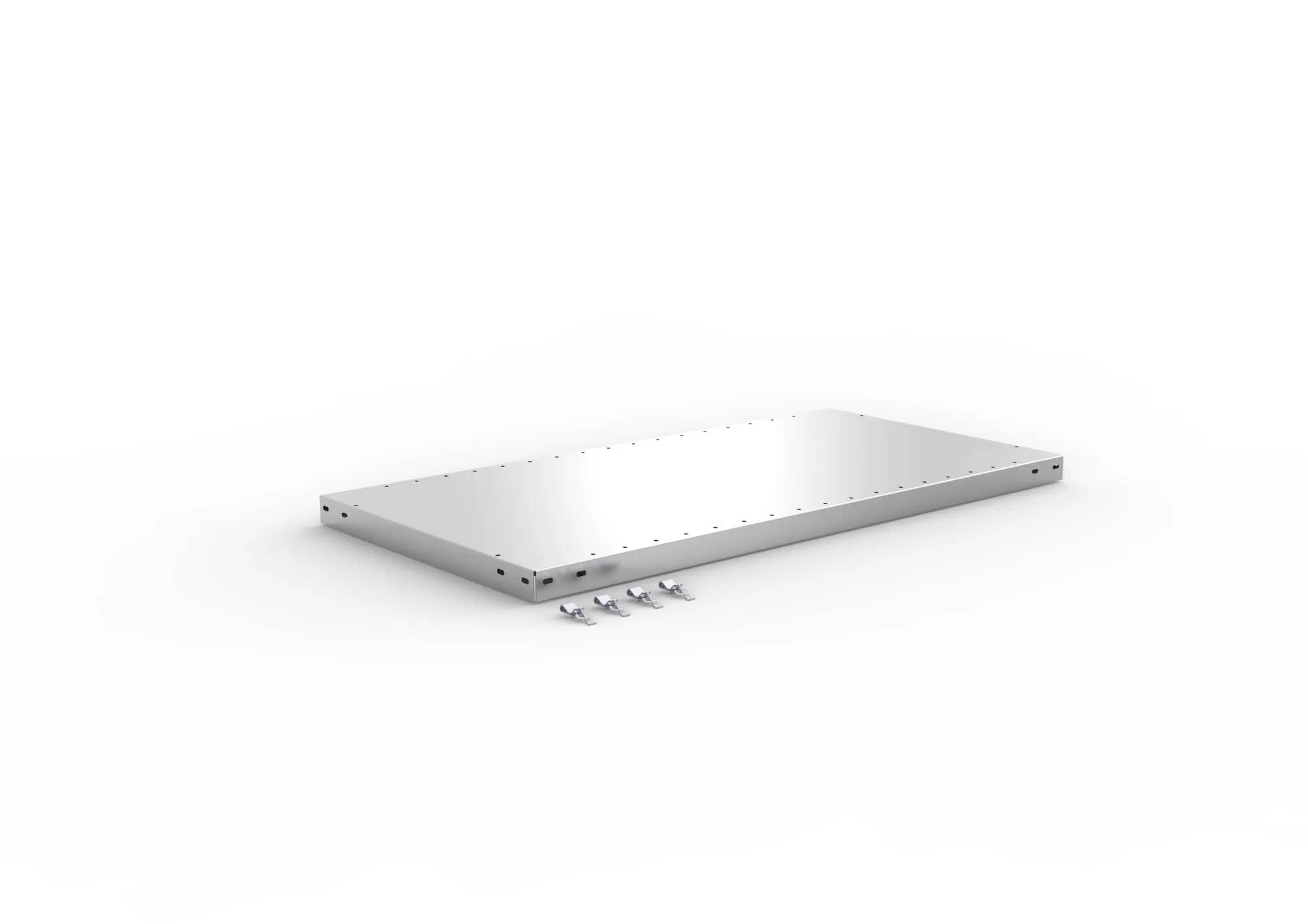 Quick 150 extra shelf 1000x500 pre-galvanised 4x shelf clips)
