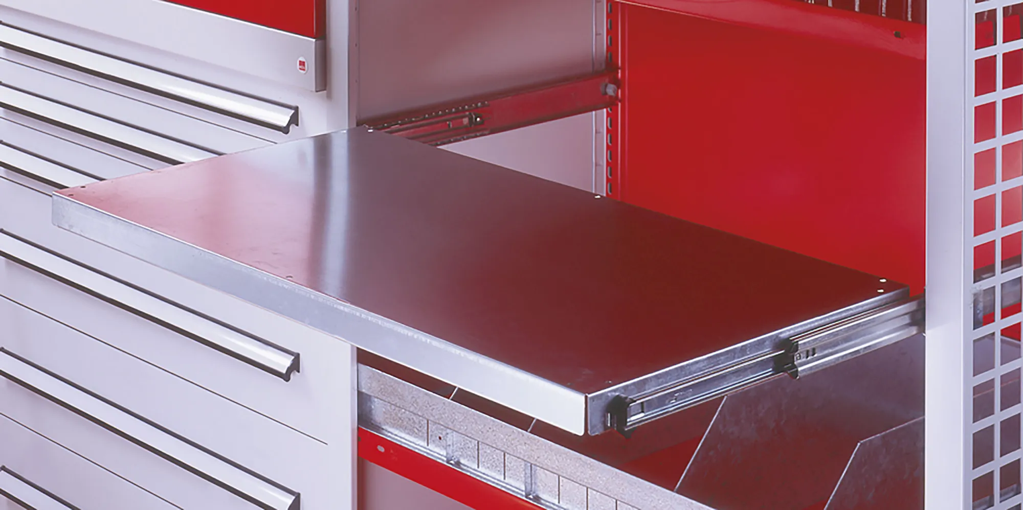 Pull-out reference shelf 1000 x 600 (915 x 590) g alv