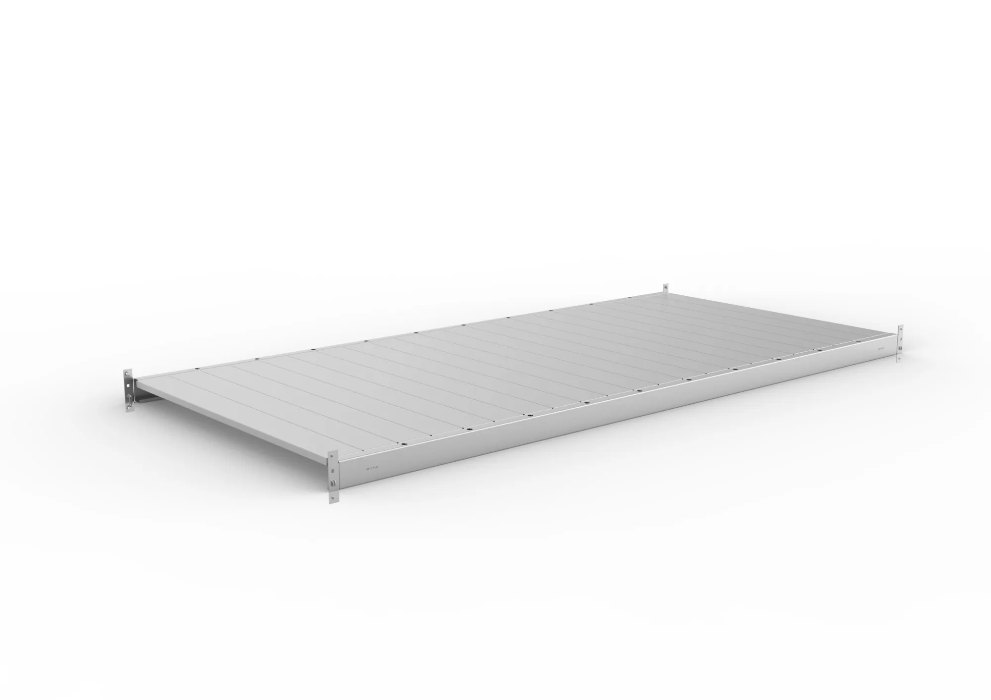 Mini-Rack extra level with steel panels 2200x1050 galv