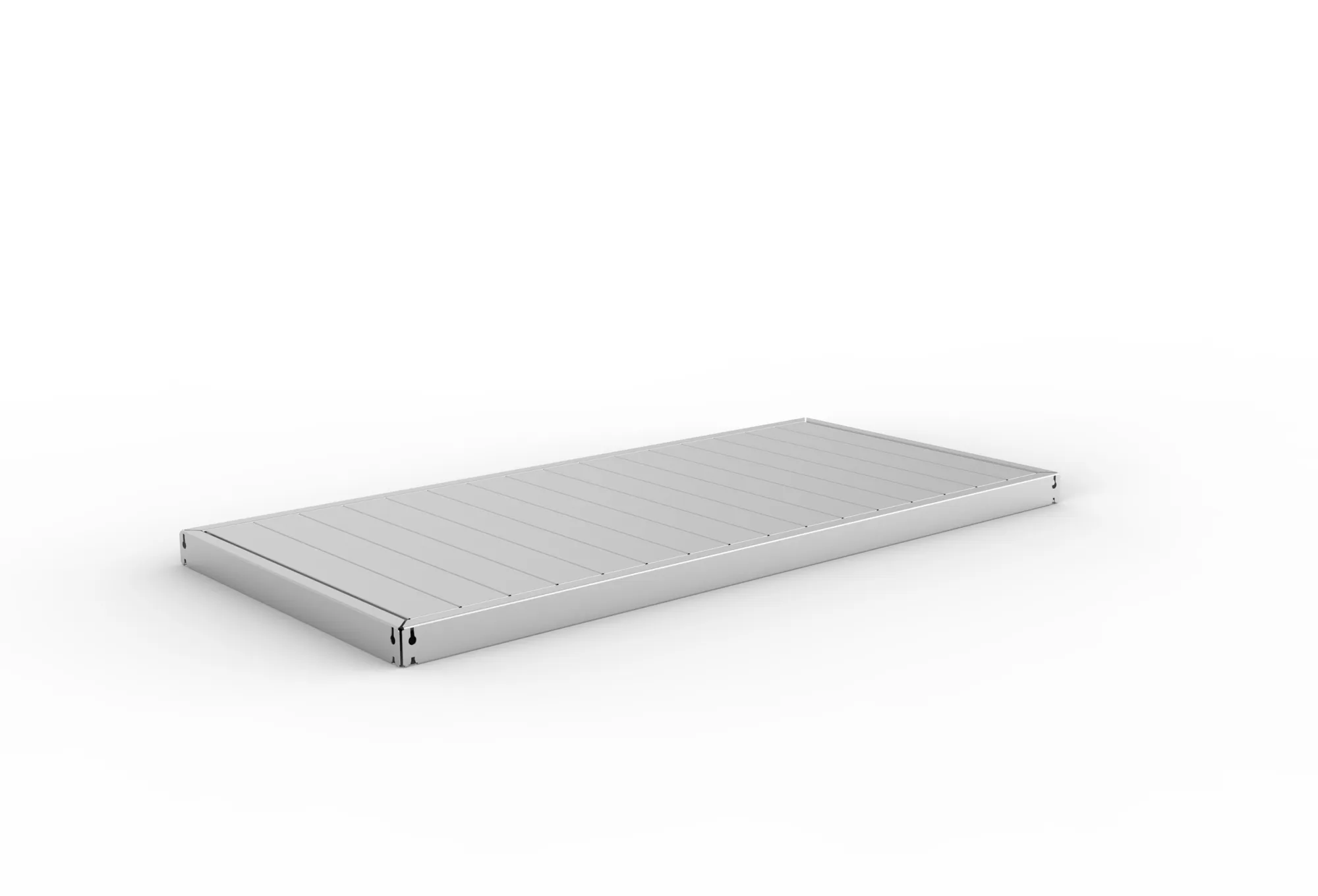 Speed-Rack extra metal inset panel 1700x800 pre-ga lvanised