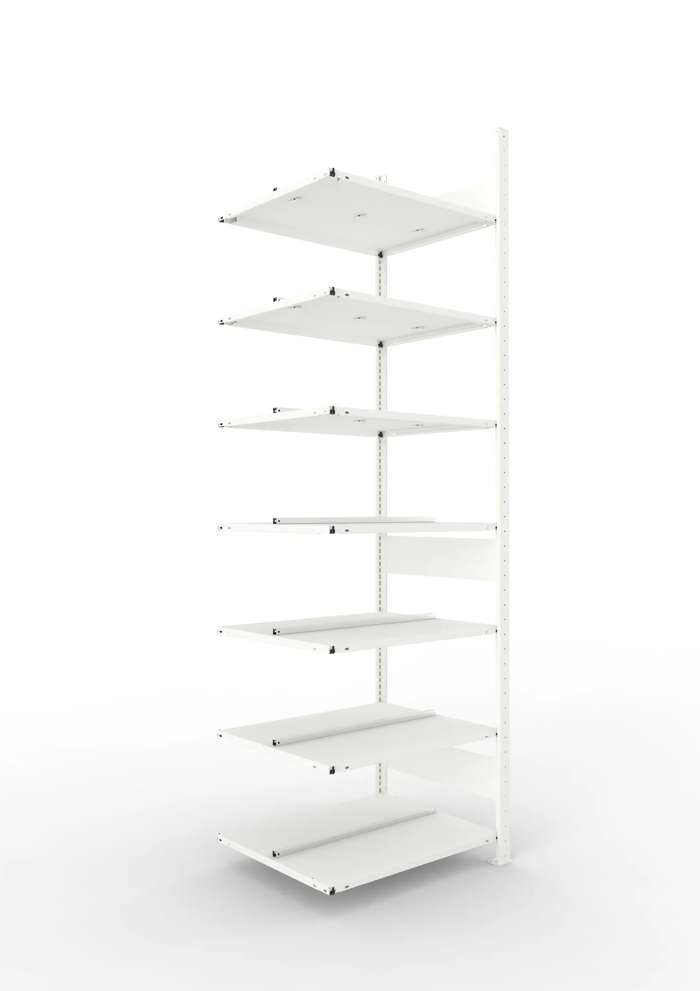 Compact boltless shelv. Add-on 2500 x 750 x 600 R AL7035
