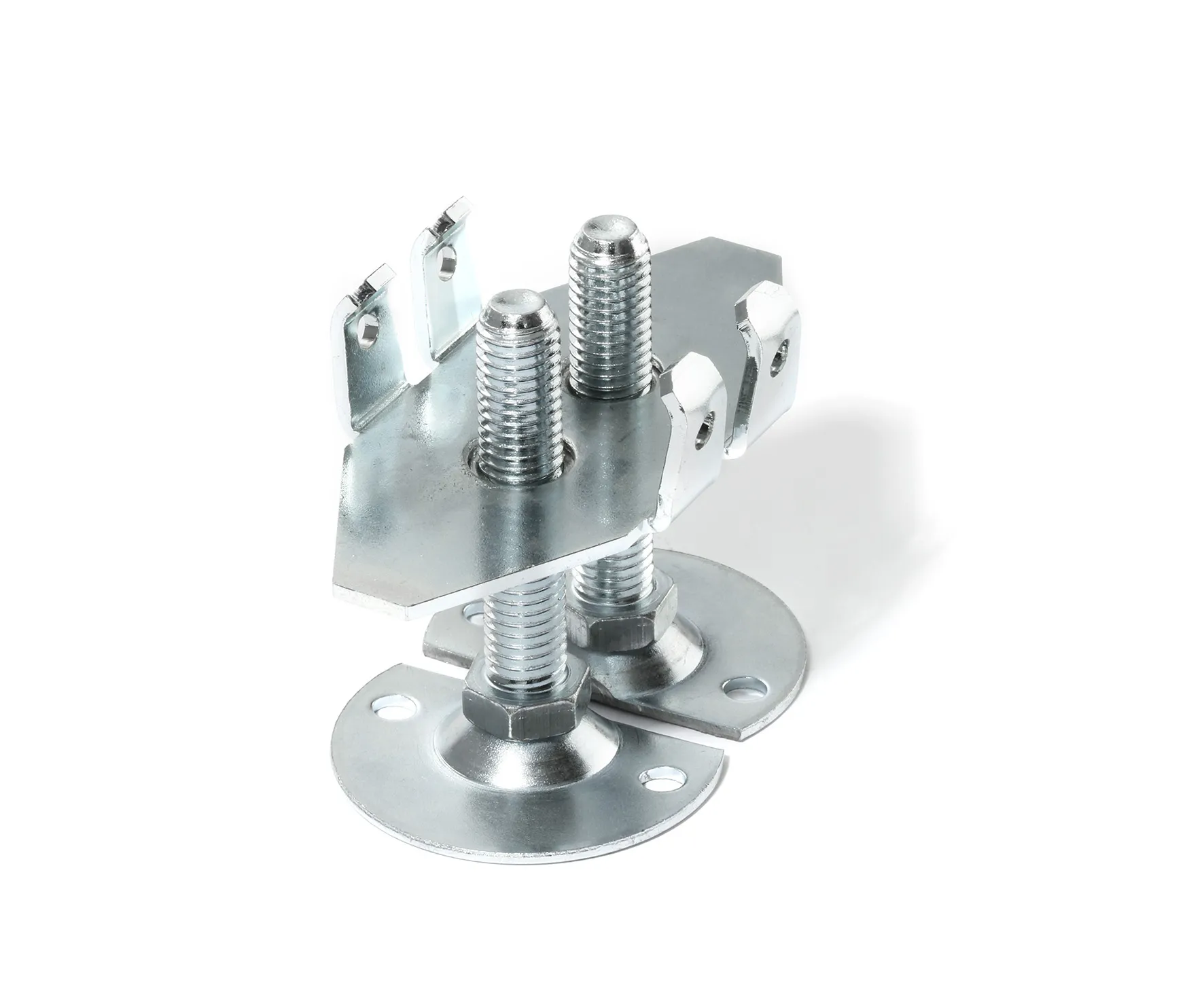 Double heavy duty foot pre-galvanised