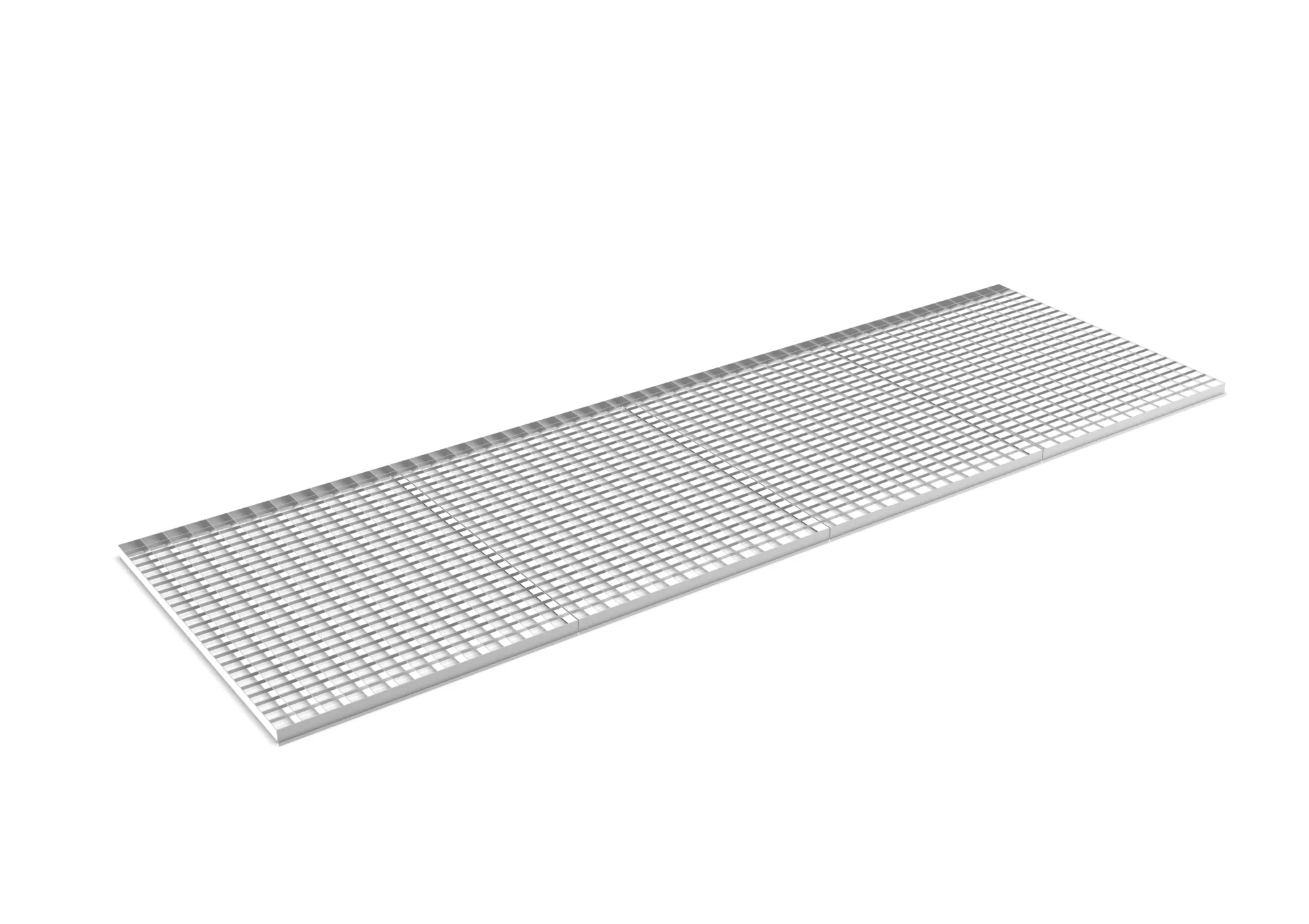 Mesh deck panel, support rod 35/1,5 3600x1100 mm m ultipal