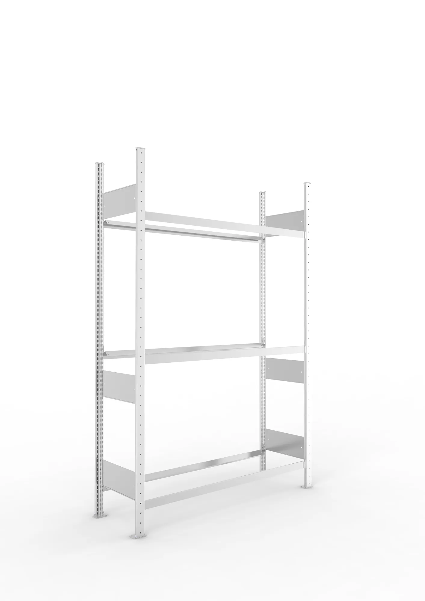 Quick S3 tyre rack St 2000 x 1300 x 400 pre-galv.