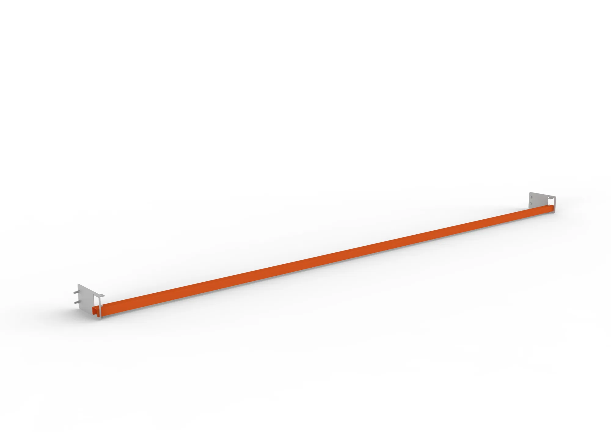 MULTIPAL S push-trough back stop light 3600 Clear Distance 100 RAL 2001 / galv