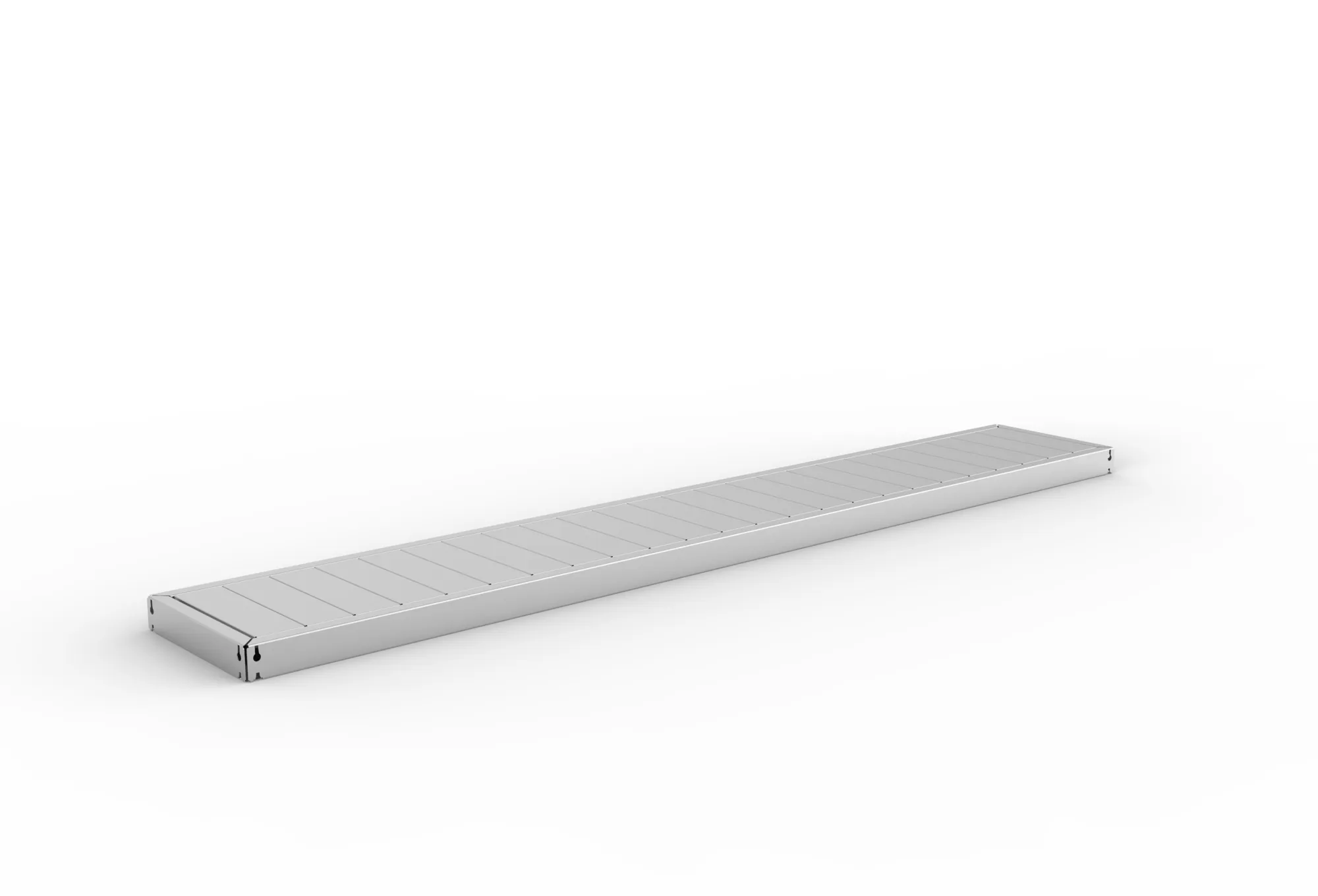 Speed-Rack extra metal inset panel 2500x400 pre-ga lvanised