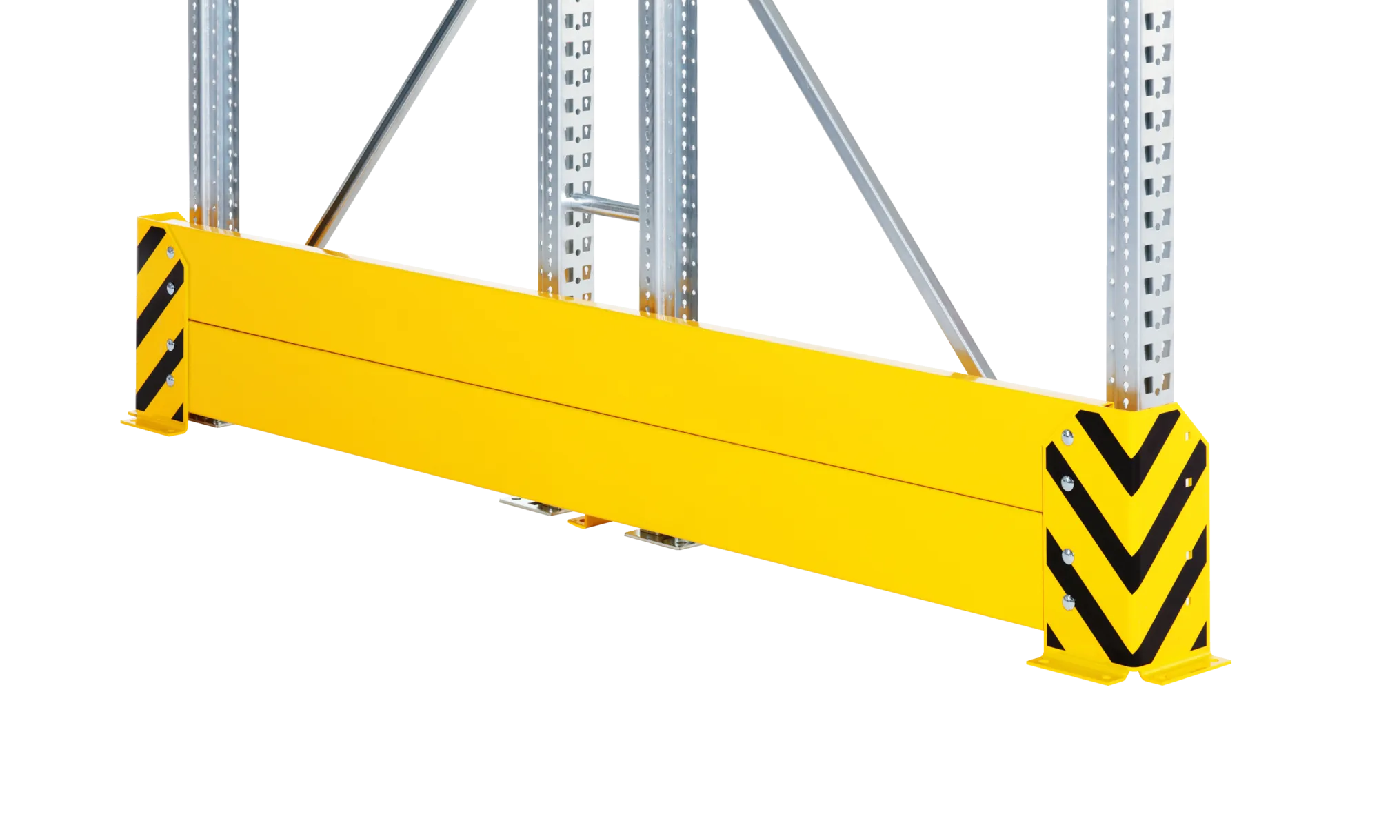 MULTIPAL S safety barrier for rack ends depth 800 double