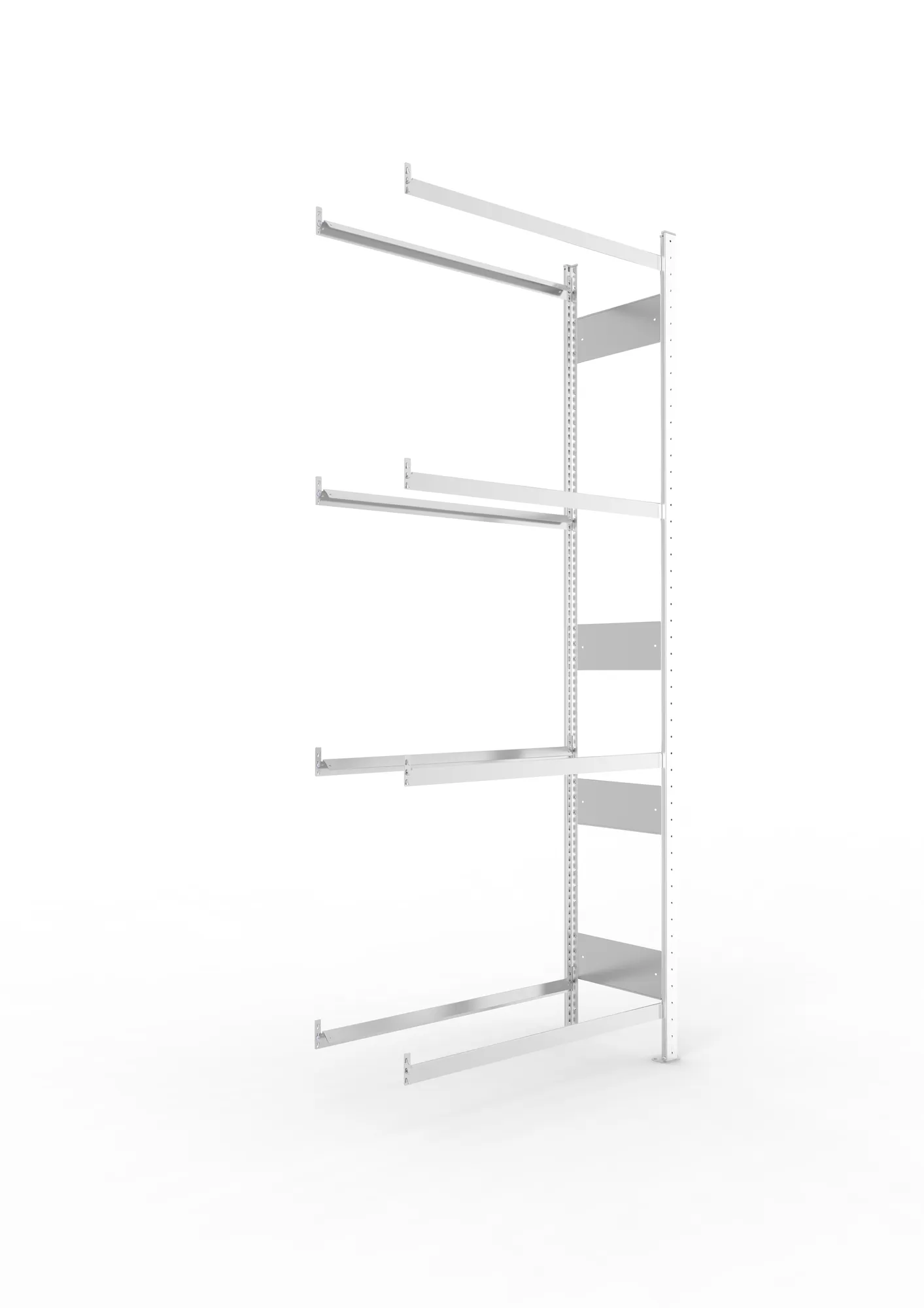 Quick S3 tyre rack Add-on 2500 x 1000 x 400 pre-g alv.