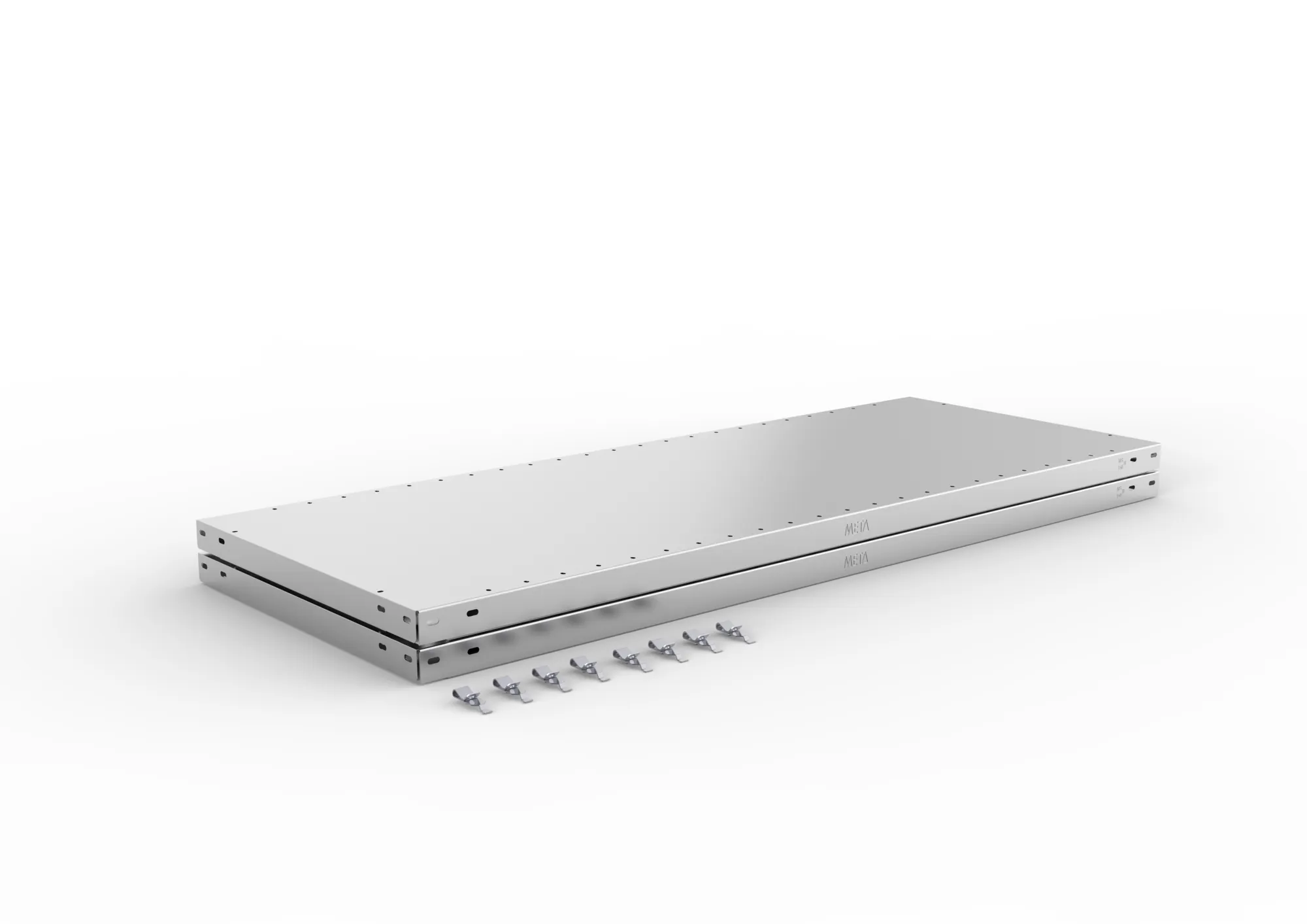 Quick SPLIT 150 2 additional shelves 1300 x 500 galv.