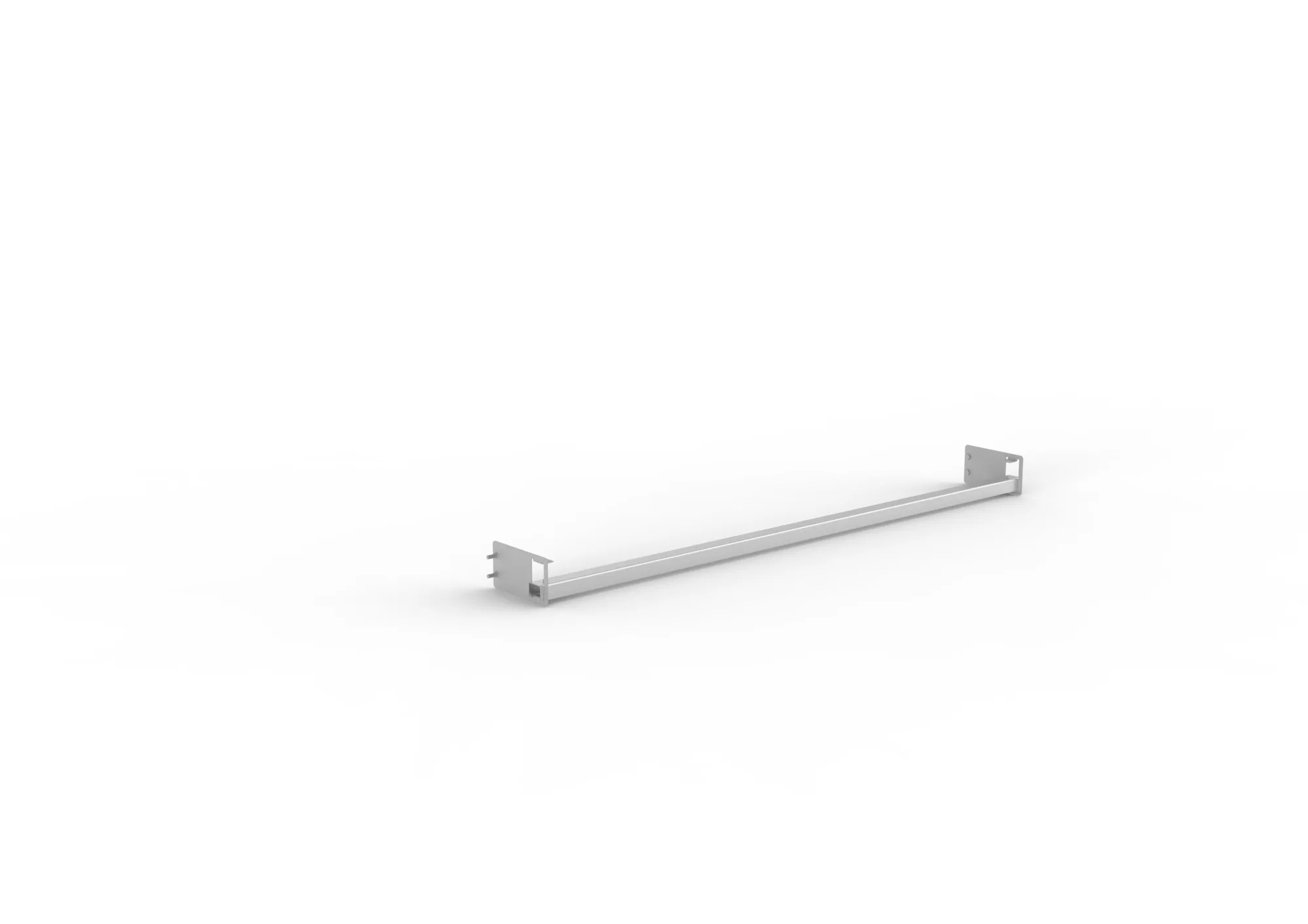 MULTIPAL S push-trough back stop light 1825 Pallet Overhang 75 Clear Distance 100 galv