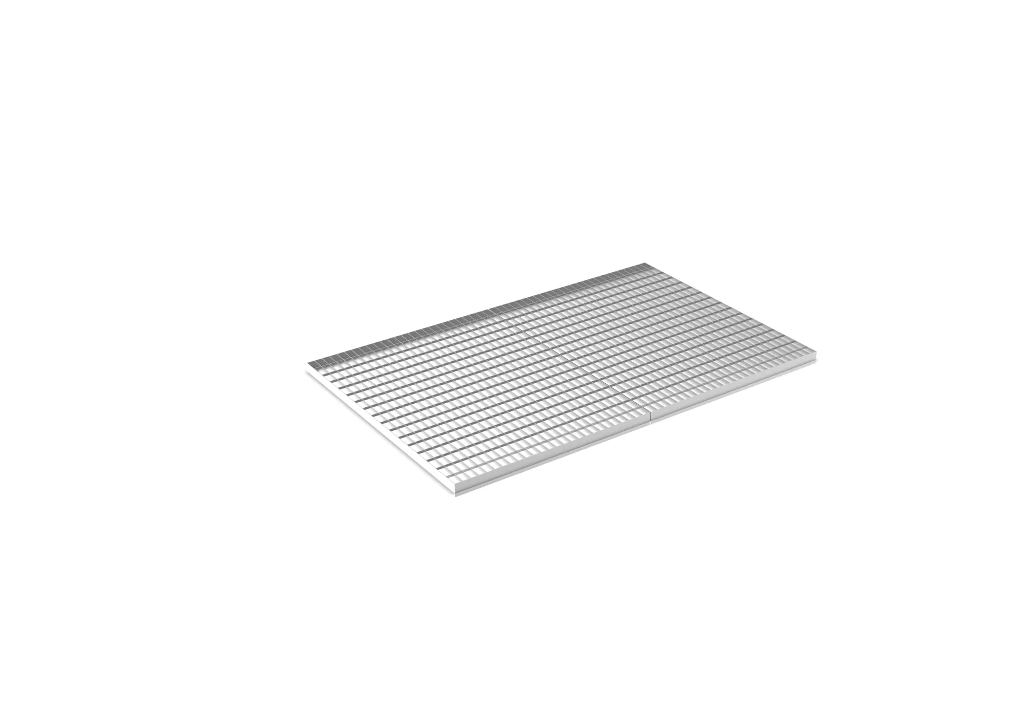 Mesh deck panel, support rod 40/1,7 1825x1100 mm multipal
