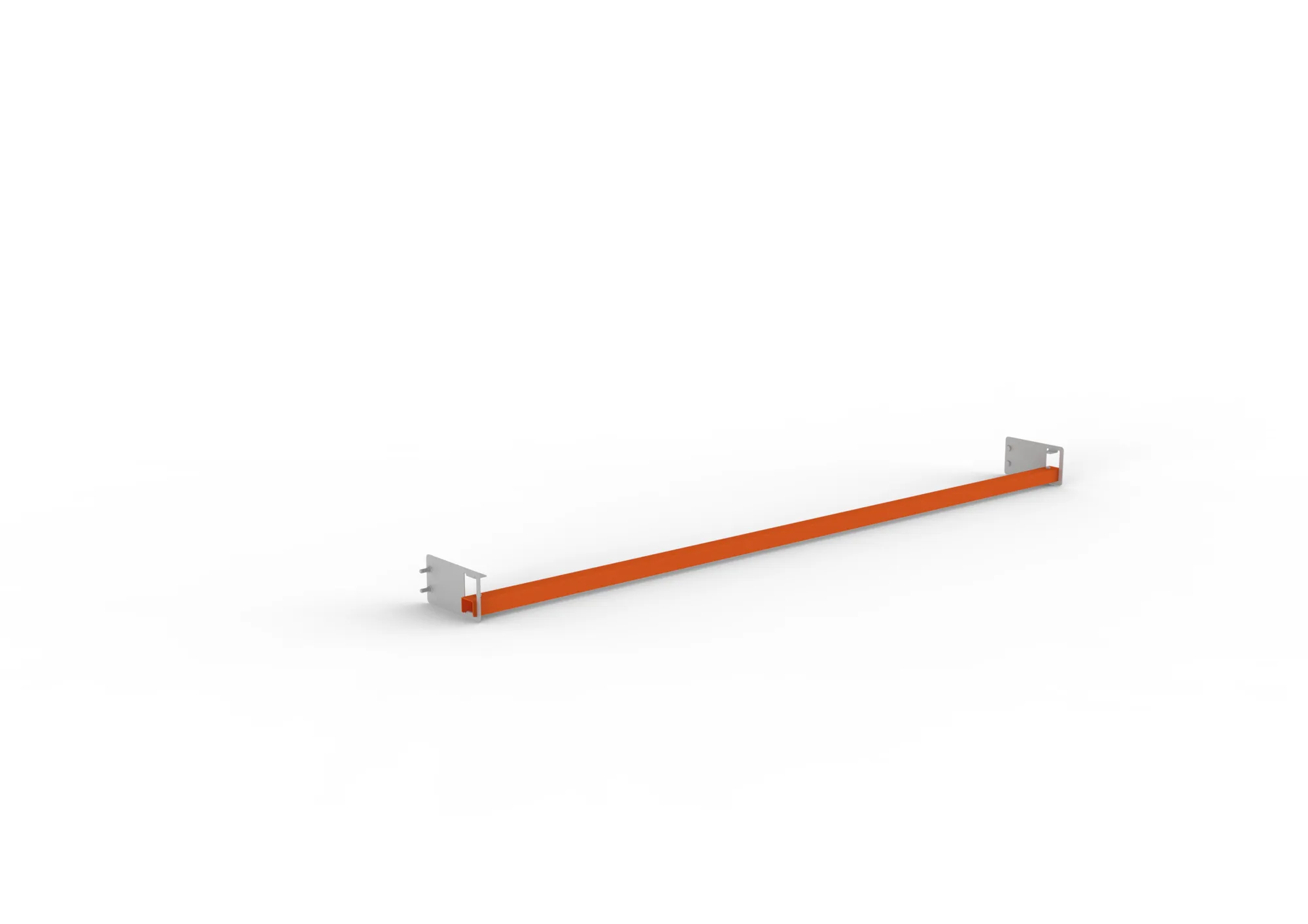 MULTIPAL S push-trough back stop light 2225 Clear Distance 100 RAL 2001 / galv